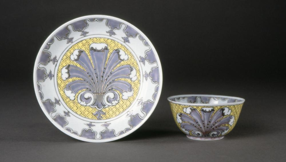 图片[1]-tea-cup; saucer BM-Franks.588.a-China Archive